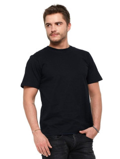 Pánské bavlněné tričko Basic černé
