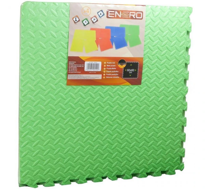 Enero Eva pěnová podložka na puzzle 60x60x1,2 cm 4 ks 1005492 Enero Eva pěnová podložka na puzzle 60x60x1,2 cm 4 ks 1005492