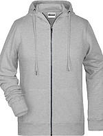 Daiber 8025 Dámská mikina s kapucí 02.8025 grey heather