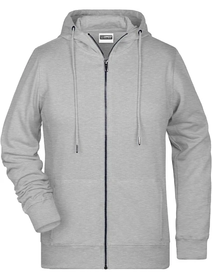 Daiber 8025 Dámská mikina s kapucí 02.8025 grey heather Daiber 8025 Dámská mikina s kapucí 02.8025 grey heather