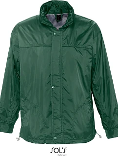 SOL'S Mistral Podšitá unisex větrovka 25.4600 forest green
