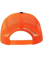 Rapper CottonS 5 panelová Trucker kšiltovka model 22450325 black/orange fluo - Atlantis Headwear Rapper CottonS 5 panelová Trucker kšiltovka model 22450325 black/orange fluo - Atlantis Headwear