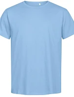 Promodoro 3090 (7XL-8XL) Pánské tričko bio premium 40.309X light blue