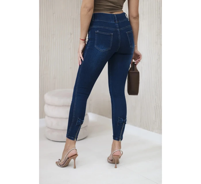 Kalhoty z s mašlí model 20590354 - K-Fashion Kalhoty z s mašlí model 20590354 - K-Fashion