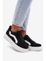 Dámské Tenisky Na Platformě Černé model 21694920 - Boto Dámské Tenisky Na Platformě Černé model 21694920 - Boto