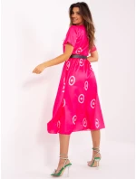 Sukienka DHJ SK model 18861895 ciemny różowy - FPrice