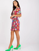 Šaty DHJ SK 9651.51 tmavě růžová