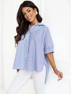 Košile IT KS 18989.17 námořnická a bílá