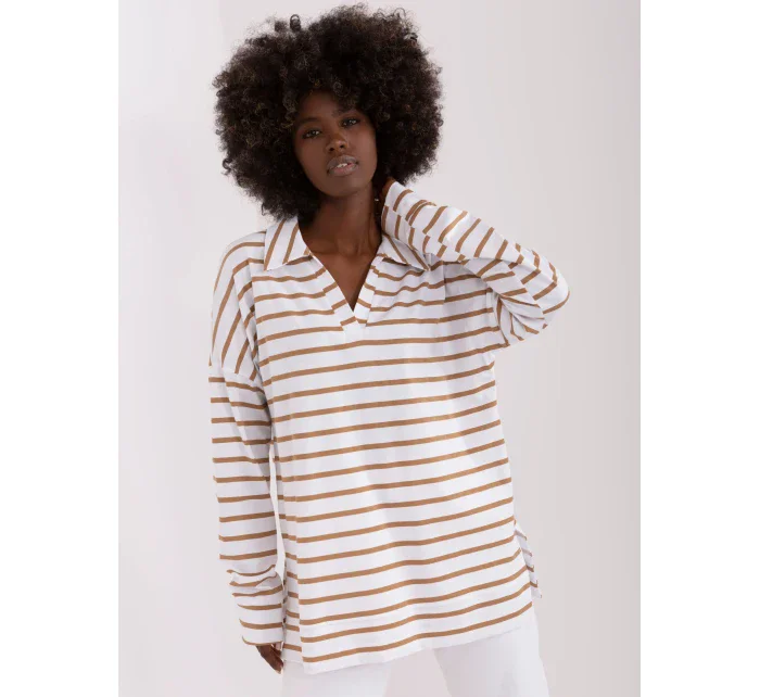 Halenka LK BZ 509314.83 bílo-hnědá