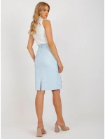 Sukně LK SD 506633.11 světle modrá Sukně LK SD 506633.11 světle modrá