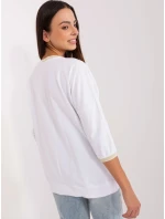 Bluzka RV BZ model 21127155 biały - FPrice Bluzka RV BZ model 21127155 biały - FPrice