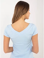 Bluzka RV BZ model 22072979 jasny niebieski - FPrice