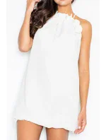 Šaty Fifi M065 Ecru - Figl Šaty Fifi M065 Ecru - Figl