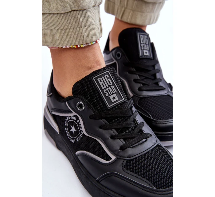 Dámská sportovní obuv Big Star LL274443 Černá a šedá Dámská sportovní obuv Big Star LL274443 Černá a šedá