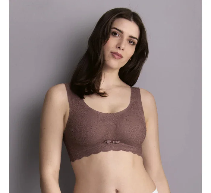 Dámská Essential Lace braletka s pěnovou výztuží model 19341937 Berry  Classix - Anita