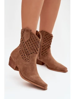 Boty na podpatku model 223852 Step in style