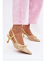 Sandály na podpatku  model 226926 Step in style