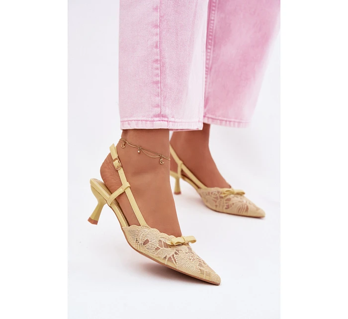 Sandály na podpatku  model 226926 Step in style