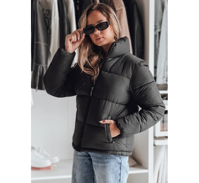 Dámská prošívaná bunda LAROSE černá FashionStreet TY3767