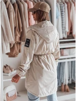 Dámská přechodná bunda parka GLAMOON béžová FashionStreet TY4811 Dámská přechodná bunda parka GLAMOON béžová FashionStreet TY4811