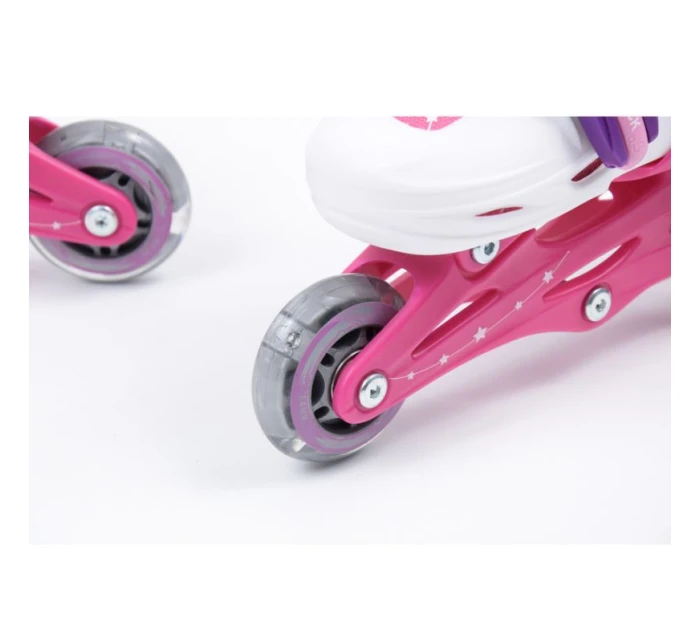 Sport Pink LED kolečkové brusle 2 v 1 model 21761702 - SMJ