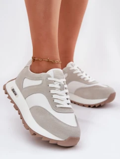 Semišové tenisky na platformě dámské Big Star HIPOLY SYSTEM model 21694410 - Big Star Shoes