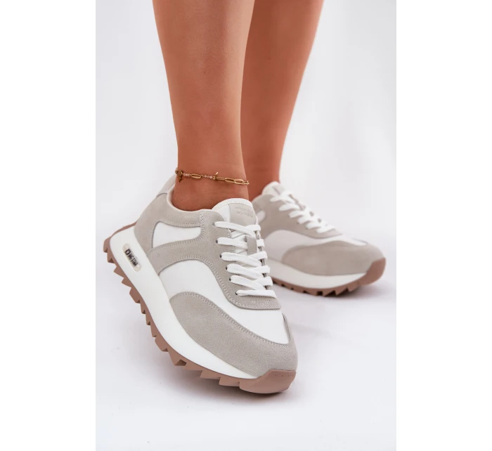 Semišové tenisky na platformě dámské Big Star HIPOLY SYSTEM model 21694410 - Big Star Shoes