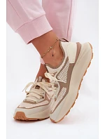 Dámské Sportovní Boty Big Star TT274571 HI-POLY SYSTEM Béžové Dámské Sportovní Boty Big Star TT274571 HI-POLY SYSTEM Béžové