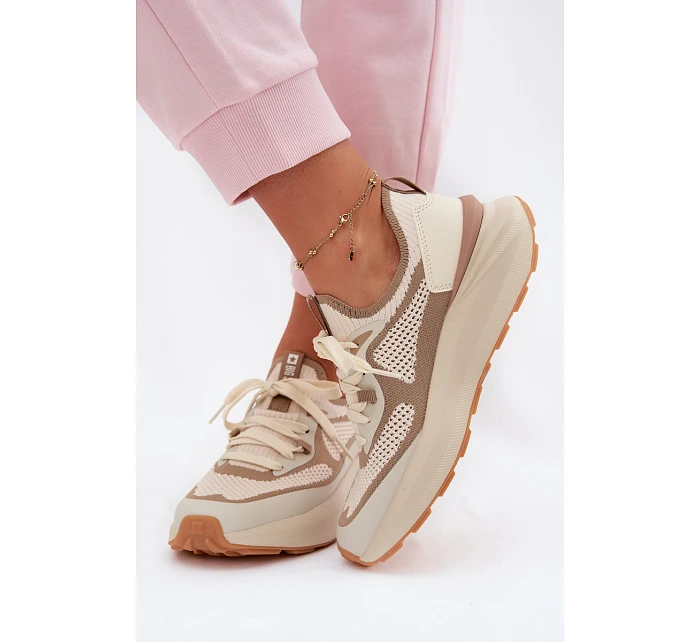 Dámské Sportovní Boty Big Star TT274571 HI-POLY SYSTEM Béžové Dámské Sportovní Boty Big Star TT274571 HI-POLY SYSTEM Béžové