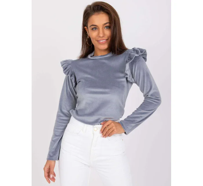 Halenka DHJ BZ 6533B.85 šedá