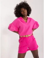 Szorty DHJ SN model 20105289 fuksjowy - FPrice