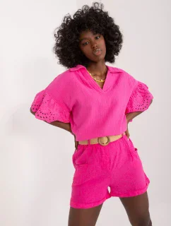 DHJ šortky SN 2598.28X fuchsiová