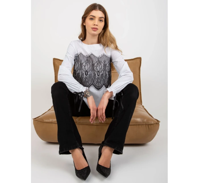 Halenka LK BZ 506877 3.36P bílá a černá