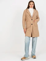 Dámský kabát TW EN BI 7372.18 béžoý