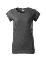 Fusion tričko dámské černý melír
