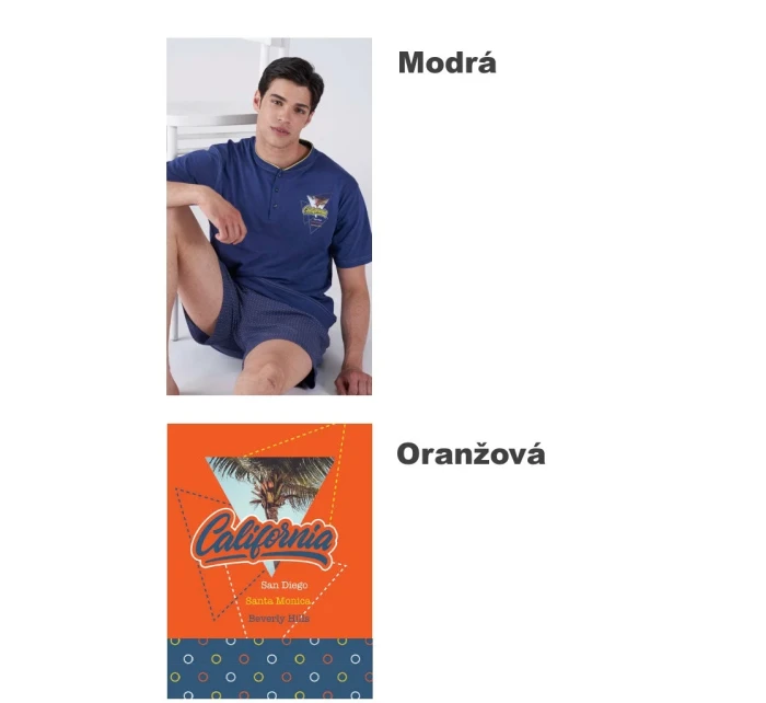 Pánské pyžamo model 21168694 - Karelpiu Pánské pyžamo model 21168694 - Karelpiu