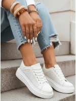 Dámské bílé tenisky FashionStreet ZY1370