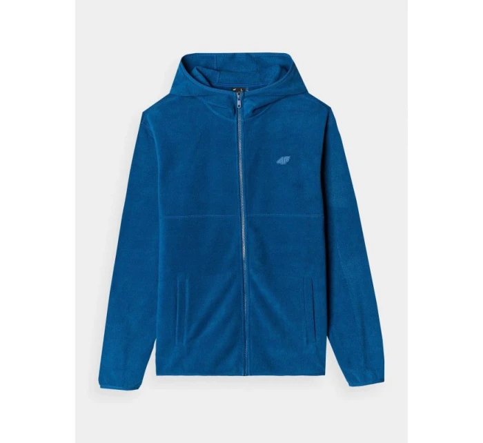 Pánský regular fleece s kapucí 4F 4FWMM00TFLEM317-46S pánské
