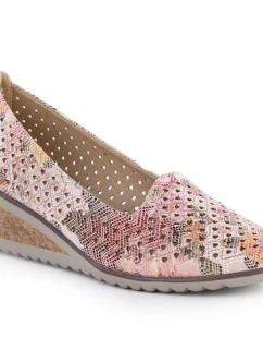 Dámská otevřená obuv na platformě pestrobarevná Potocki SZ12306