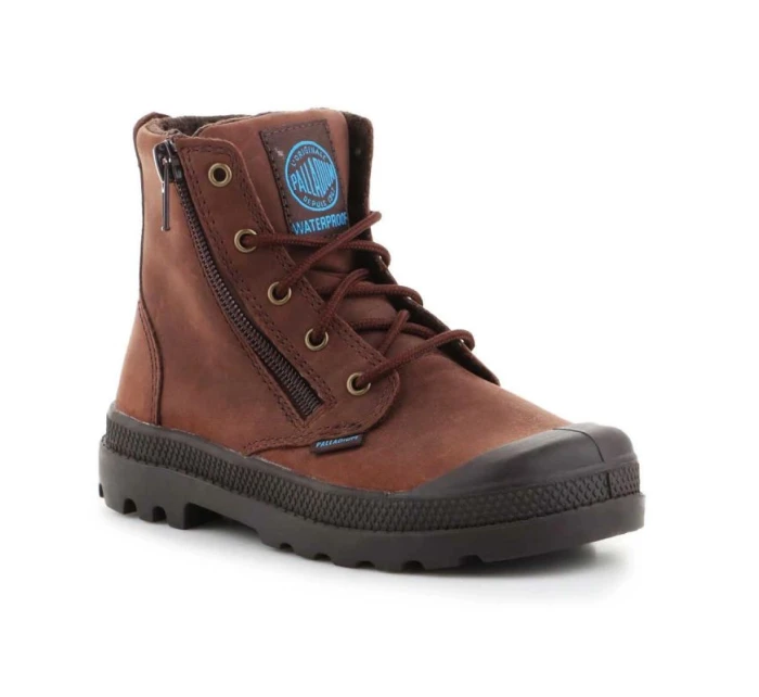 Dětská obuv Pampa Hi Lea Gusset Jr 52744-255 - Palladium