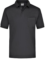 JN 26 Piqué polo s kapsou black model 22516176 - Daiber