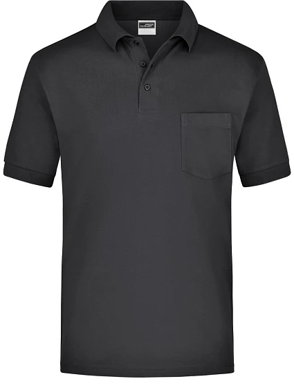 Daiber JN 26 Piqué polo s náprsní kapsou 02.0026 black Daiber JN 26 Piqué polo s náprsní kapsou 02.0026 black