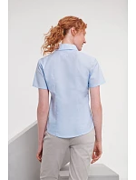 Halenka Oxford s krátkým rukávem 11. white model 22475319 - Russell Athletic Halenka Oxford s krátkým rukávem 11. white model 22475319 - Russell Athletic