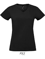 SOL'S Imperial V Women Dámské tričko do V z těžké bavlny 25.2941 deep black SOL'S Imperial V Women Dámské tričko do V z těžké bavlny 25.2941 deep black