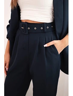 Elegantní souprava saka a kalhot námořnictvo