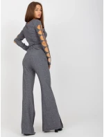 Kalhoty VI SP 20271.97 tmavě šedá Kalhoty VI SP 20271.97 tmavě šedá