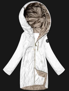 kurtka damska z  Goodlookin biała model 22019131 - S'WEST