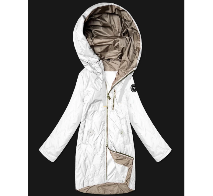 kurtka damska z Goodlookin biała model 22019131 - S'WEST kurtka damska z Goodlookin biała model 22019131 - S'WEST