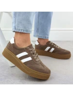 W  dámské semišové polobotky model 21955345 - FILIPPO