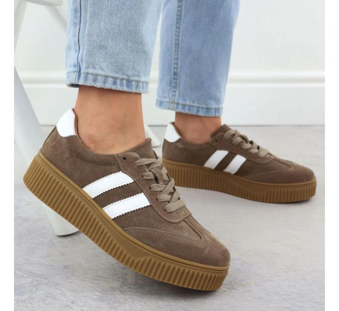 W  dámské semišové polobotky model 21955345 - FILIPPO